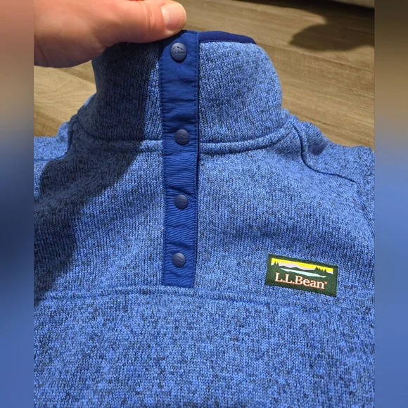 NWOT RARE COLOR - Women's L.L. Bean Sweater Fleece Pullover - Picture 2 of 5